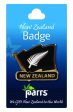 Badge Flag with Silver Fern Fashion