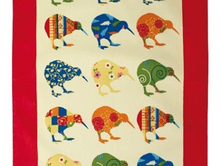 Kiwi Applique Tea Towel Online Hot Sale