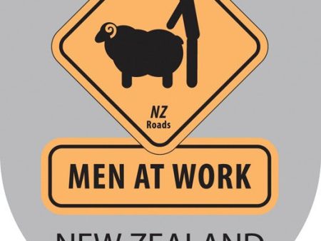 Sticker Foil Men At Work NZ Fashion