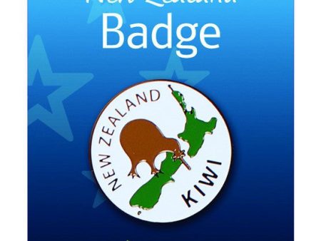 Badge Kiwi & Map Discount