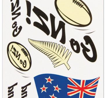 Temporary Tatto Rugby Go NZ Cheap