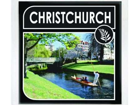 Magnet Acrylic Christchurch River For Discount