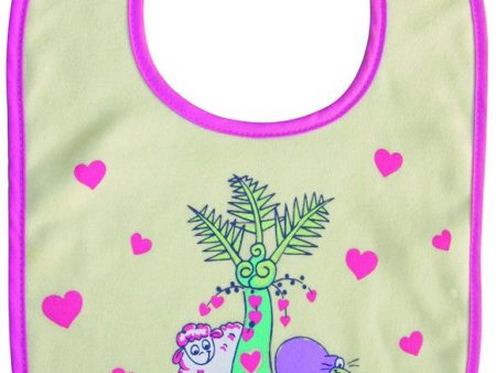 Babies Bib Kiwi Sheep Heart Online