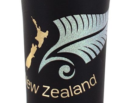 Shot Glass Map Fern Black Online now