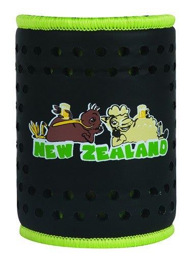 Can Cooler Kiwi Sheep Black Green Supply