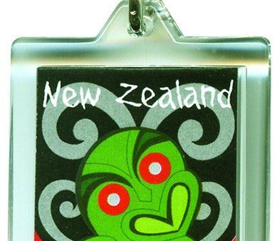 Key Ring Acrylic Tiki NZ Fashion