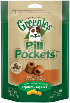 Greenies Pill Pockets Canine Cheese Flavor Dog Treats on Sale