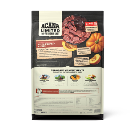 ACANA Singles Beef & Pumpkin Recipe Dry Dog Food Online Hot Sale