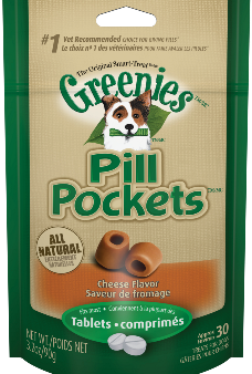 Greenies Pill Pockets Canine Cheese Flavor Dog Treats on Sale