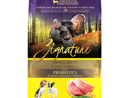 Zignature Small Bites Turkey Formula Dry Dog Food Fashion