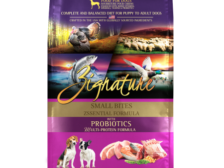 Zignature Small Bites Zssential Formula Dry Dog Food Fashion