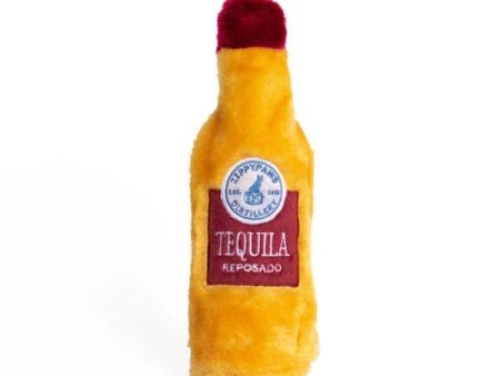 ZippyPaws Happy Hour Crusherz Tequila Plush Dog Toy (Tequila) Discount