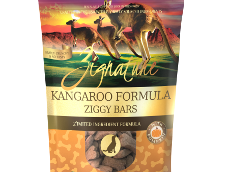 Zignature Ziggy Bars Kangaroo Formula Dog Treats Hot on Sale