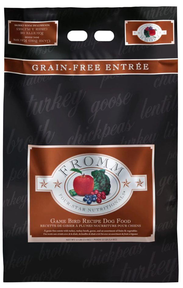 Fromm Four-Star Game Bird Recipe Dog Food For Sale