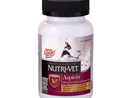 Nutri-Vet Aspirin Chewable Tablets for Large Dogs For Cheap