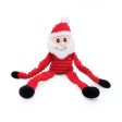 ZippyPaws Holiday Crinkle Santa Dog Toy For Cheap