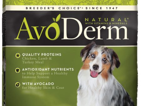 Avoderm TRIPLE PROTEIN MEAL FORMULA Dog Food Online now