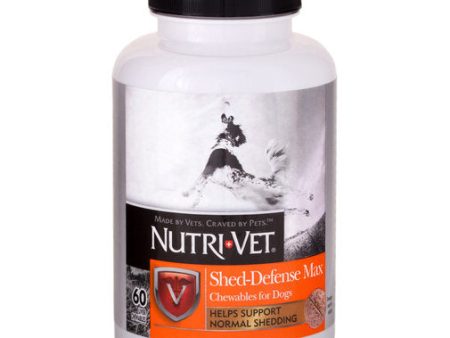 Nutri-Vet Shed-Defense Max Chewable Tablets Cheap