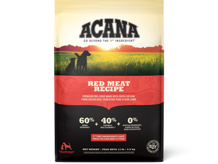 ACANA Red Meat Recipe Dry Dog Food on Sale