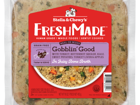 Stella & Chewy s FreshMade Gobblin  Good Gently Cooked Dog Food Online Sale