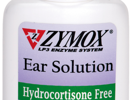 ZYMOX Enzymatic Ear Solution Hydrocortisone Free (1.25-oz) Online Hot Sale