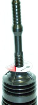 21  PLASTIC TOILET PLUNGER  BLACK on Sale